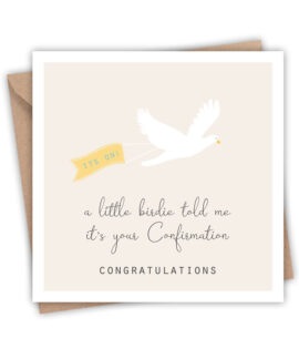 LAINEY K confirmation GREETING CARD